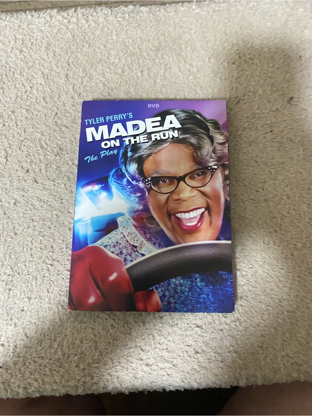 Tyler Perry's MADEA On The Run DVD - Colorful Cover Art